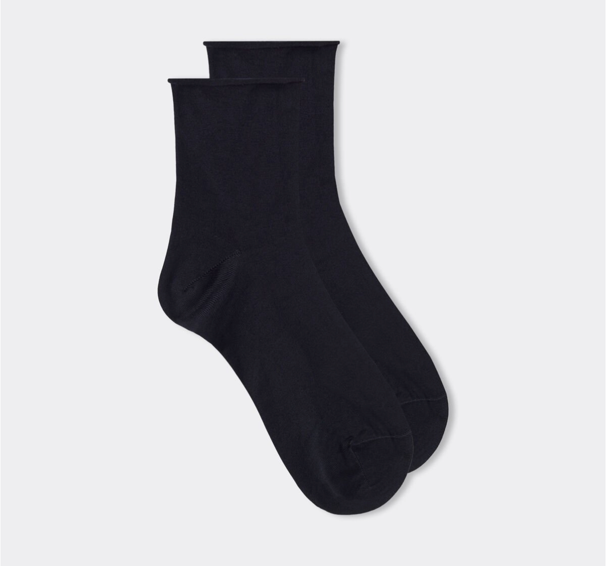 Classic Black Comfort Socks – 1 Pair