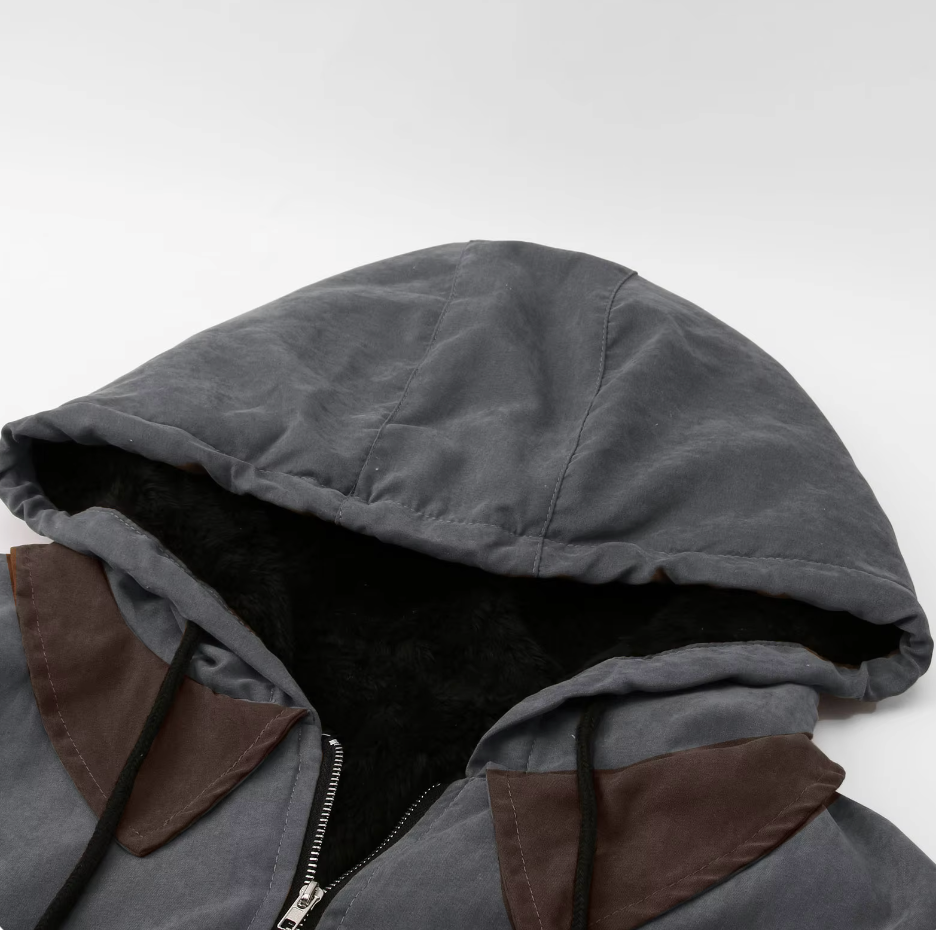 Morgan | Men's Hooded Zip-Up Jacket